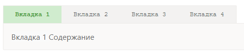 Настраиваемые вкладки в режиме редактирования
