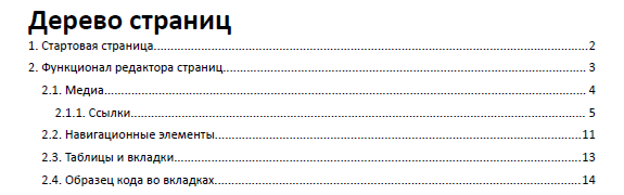 Результат после экспорта.